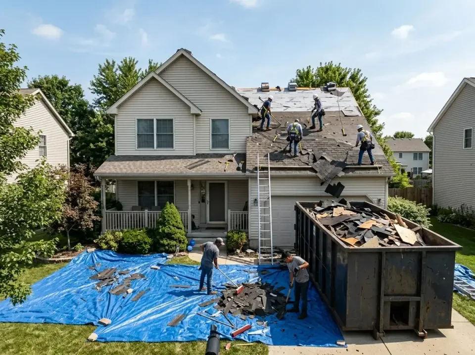roof-replacement-debris-remova-004 — frequently asked questions, Cheapest Dumpster Rentals in Port Salerno, FL